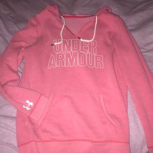 Pink Under Armour Hoodie